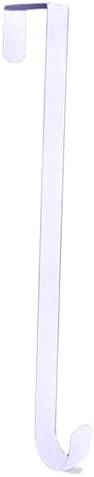 Front Door Garland Hanger 38cm White Wreath Holder for Christmas Decor