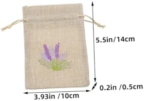 5pcs Empty Lavender Sachet Bags for Storage and Decor