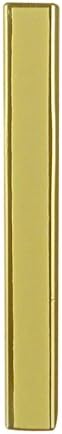 Peer Hastam Gold Aluminum Weatherproof Mezuzah Case