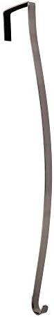 Haute Decor HighProfile Curved Wreath Hanger - Brushed Nickel