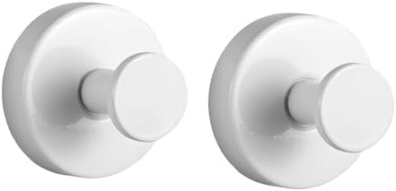 2 Pack Gold Wreath Hanger with 22LB Suction Cup Hooks for Decor