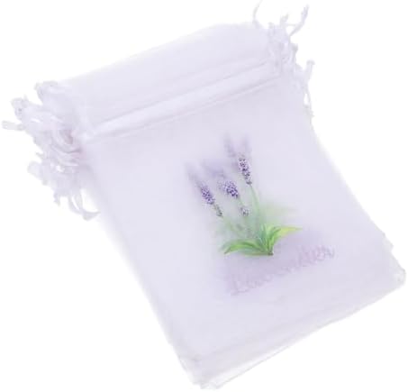 STOBAZA 20PCS Lavender Sachet Bags for Spices and Decor