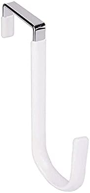 5 Inch Metal Wreath Door Hanger White