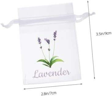 IMIKEYA 50pcs Lavender Sachet Pouches