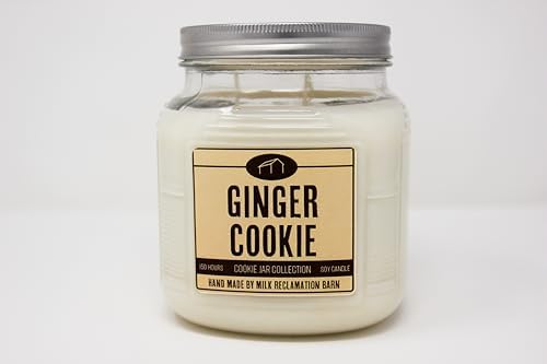 Ginger Cookie Scented Jar Candle 30 Oz