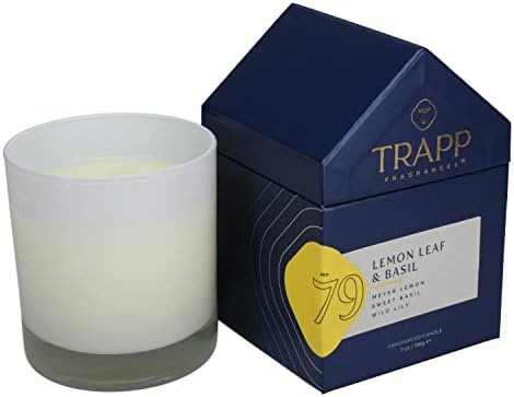 Trapp No 79 Lemon Leaf Basil 7 oz Jar Candle