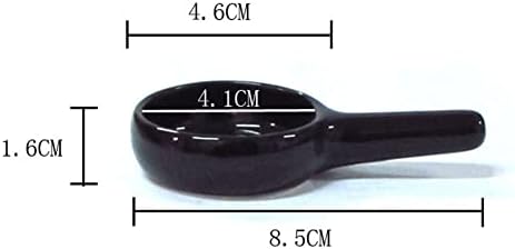 4Pcs Ceramic Candle Spoon Tray Holder Tealight Warmer