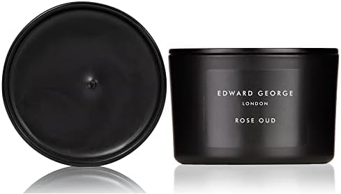 Edward George Rose Oud Candle Set 80g Luxury Home Decor