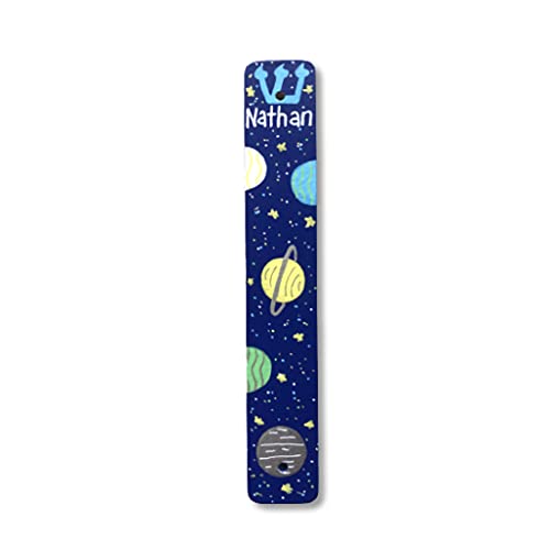 Lea Joelle Handmade Space Mezuzah for Boys Room
