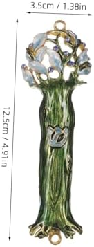 ERINGOGO Metal Mezuzah Decoration Retro Style