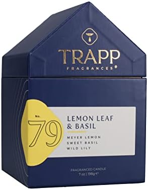 Trapp No 79 Lemon Leaf Basil 7 oz Jar Candle