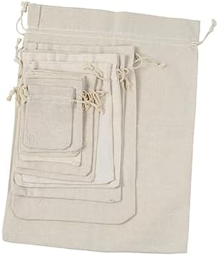 SAFIGLE 4pcs Reusable Travel Toiletry Bag Drawstring Sachets