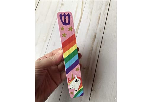 Lea Joelle Pink Unicorn Mezuzah Decor
