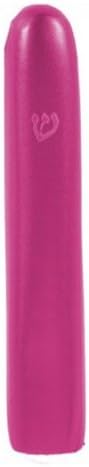 Yair Emanuel Anodized Aluminum Curved Thin Pink Mezuzah