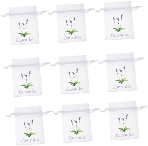 STOBAZA Dried Lavender Sachet Bags 50pcs for Home Fragrance