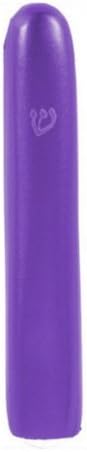 Yair Emanuel Curved Thin Mezuzah with Purple Frame