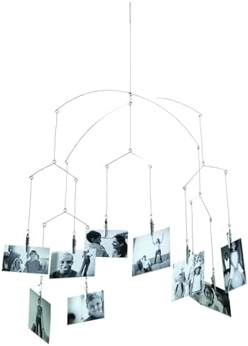 Kikkerland Hanging Photo Display - Minimalist Decor Customizable Gift