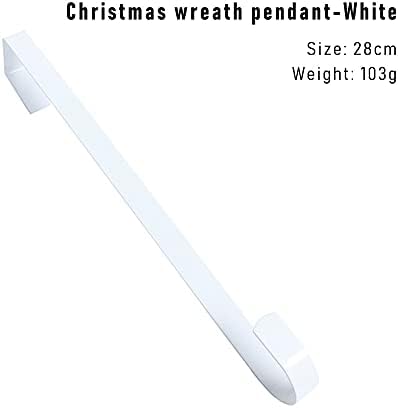 Slim Wreath Hanger for Front Door Christmas and Halloween Decorations