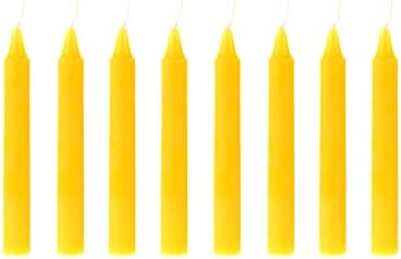 Mega Candles 8 Pack Citronella Taper Candles