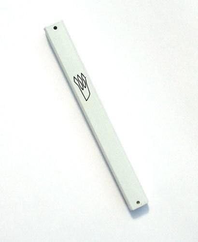 Aluminum Weatherproof Mezuzah Covers 35 Inch White