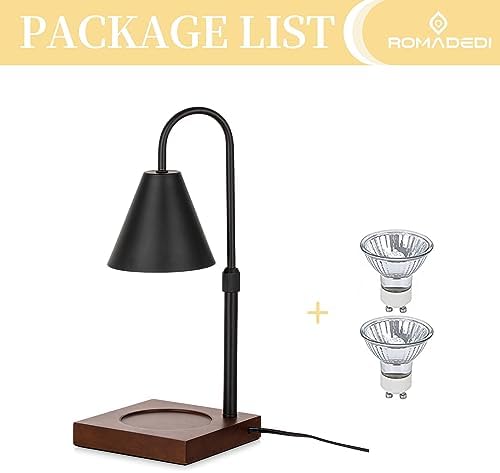 Romadedi Candle Warmer Lamp with Timer and Dimmable Light
