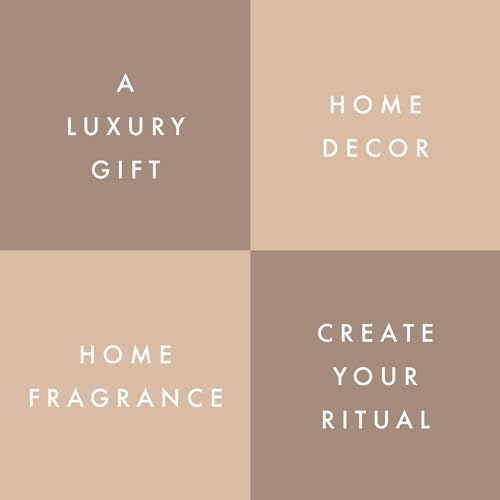 Edward George Rose Oud Candle Set 80g Luxury Home Decor