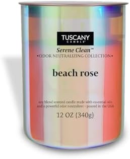 Empire Candle Beach Rose Scented Jar Candle 12oz