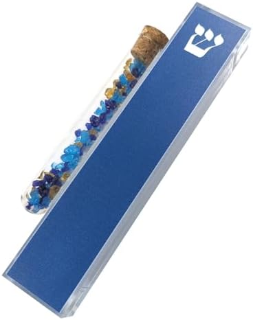Acrylic Jewish Wedding Mezuzah Glass Tube Holder
