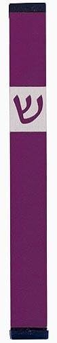 Baltinester Agayof Mezuzah Purple 06x6 Inch