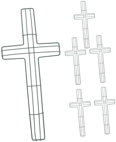 VICASKY 6pcs Wreath Frame for DIY Decor and Garland Projects