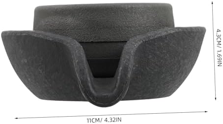 Water Clay Pot Decor Tabletop Garden Water Fountain Millstone Small Jar 1