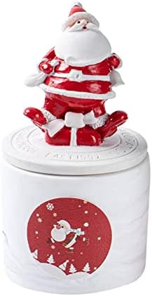 MBETA Holiday Candle Set with Santa Design