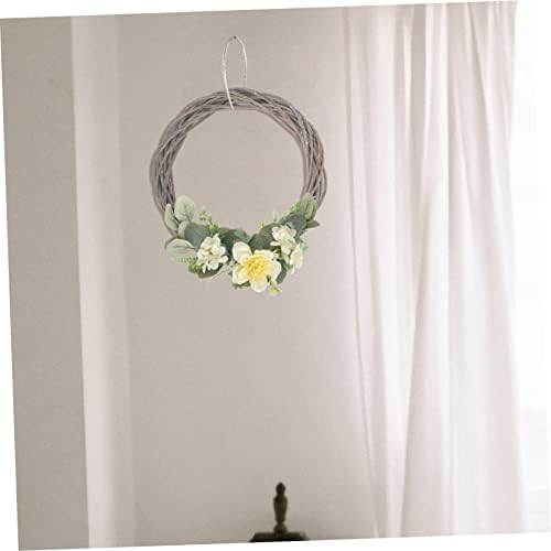 BESTOYARD 2pcs Woven Wreath Hanger for Christmas Decor