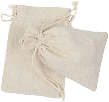 SAFIGLE 4pcs Reusable Travel Toiletry Bag Drawstring Sachets