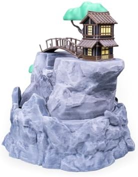 Japanese Style Tabletop Water Fountain with LED Light