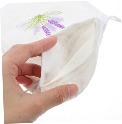 Drawstring Pouch Empty Sachet Bag for Lavender Fragrance and Holiday Favor 1