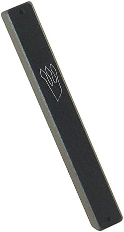 Peer Hastam Dark Gray Aluminum Classic Mezuzah Case