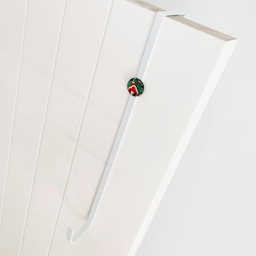 Over The Door Wreath Hanger with 2 Decorative Magnets