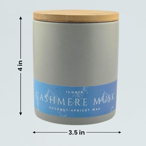 Cashmere Musk Luxury Jar Candle - 13 oz