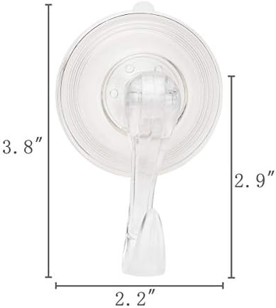 Christmas Wreath Holders Suction Cup Hooks for Glass Windows and Doors
