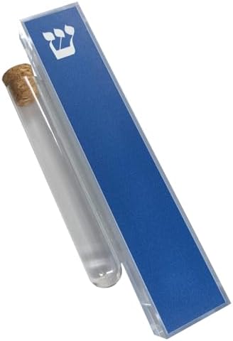 Acrylic Jewish Wedding Mezuzah Glass Tube Holder