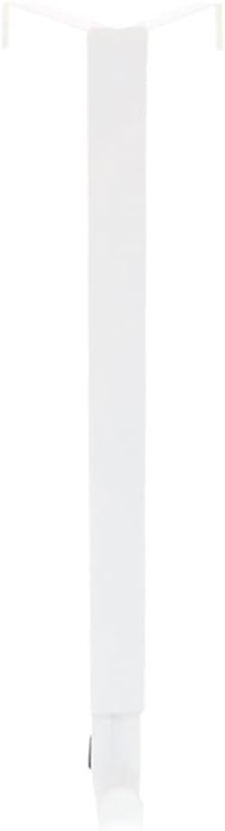 Haute Decor Adjustable Wreath Hanger Matte White