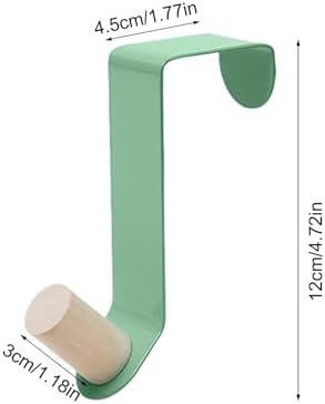 3pcs Wreath Hangers for Front Door - Non Scratch Christmas Decor