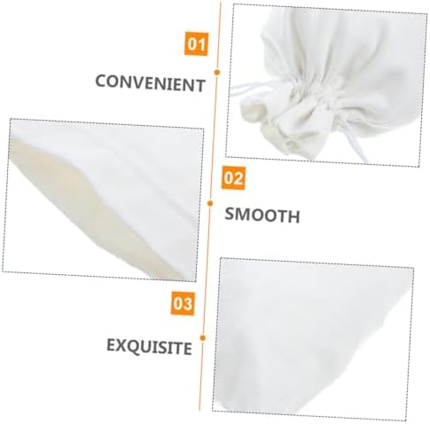 Cabilock Drawstring Lavender Sachet Bag Empty Muslin for Fragrance Aromatherapy and Wedding Favors