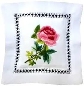 Lanas The Little House Lavender Sachet with Pink Rose Design