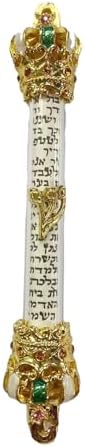 Bible Crowns Scroll Door Mezuzah Decor Gift