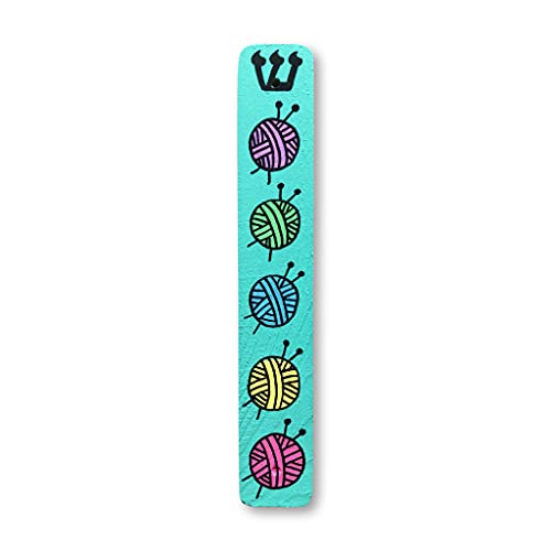 Lea Joelle Handmade Knitting Mezuzah Scroll Case