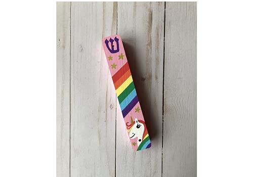 Lea Joelle Pink Unicorn Mezuzah Decor