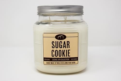 Sugar Cookie Scented Jar Candle 30 Oz Home Decor