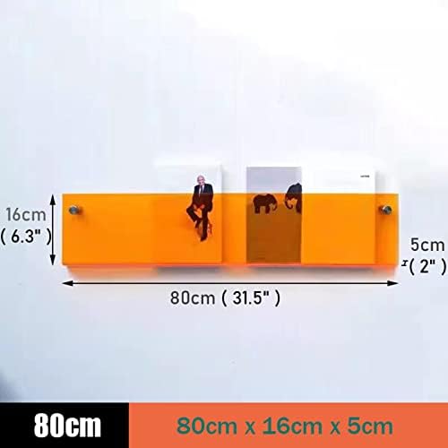 Acrylic Magazine Display Shelf for Office and Home